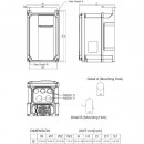 Przemiennik częstotliwości 3-fazowy 3,7 kW 400V AC Delta Electronics VFD9A0MS43MNSAA